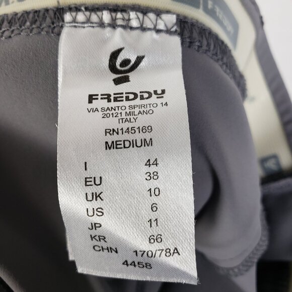 Freddy WR.UP Pants Shaping Classic Rise Full Length Gray size M Stretch - Picture 7 of 14
